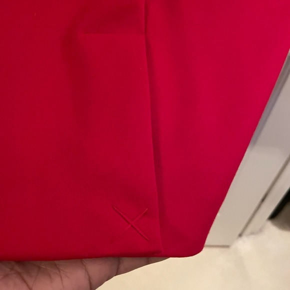 Calvin Klein red midi dress - Picture 9 of 12